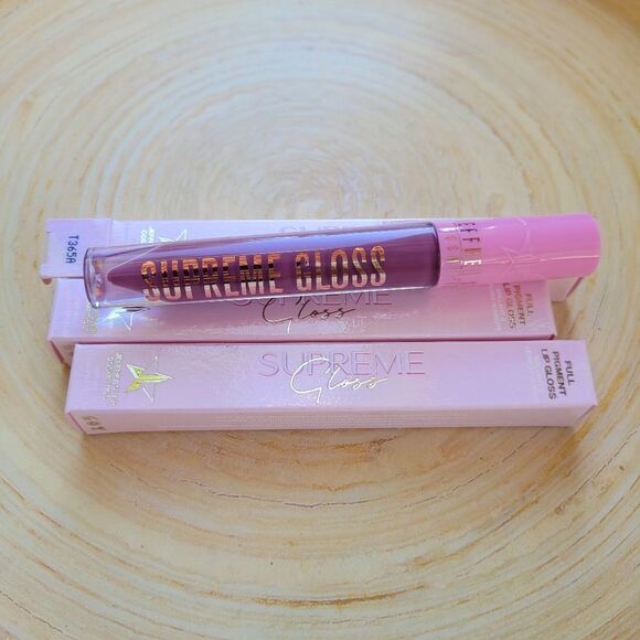 3 x JEFFREE STAR IMPROPER FULL PIGMENT SUPREME LIP GLOSS LIPSTICK NEW NWT - Picture 2 of 3
